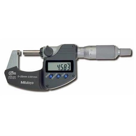 Dig. Mikrometer 0-25mm. IP65