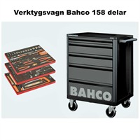 Verktygsvagn 158 Delar Bahco