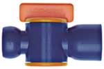 Kran inv. 1/2" NPT1/2" Loc-Line (2p)